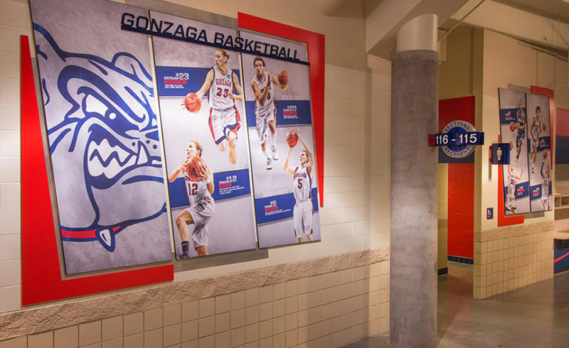 Gonzaga University Basketball Concourse