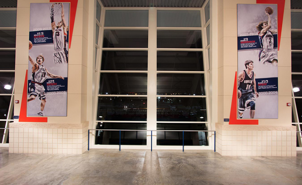 Gonzaga University Basketball Concourse