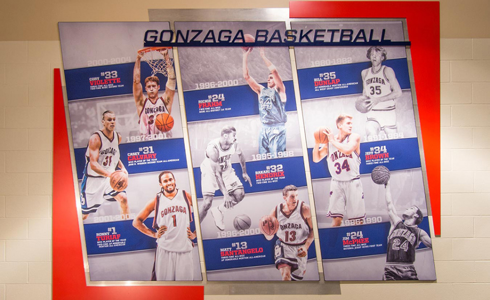 Gonzaga University Basketball Concourse