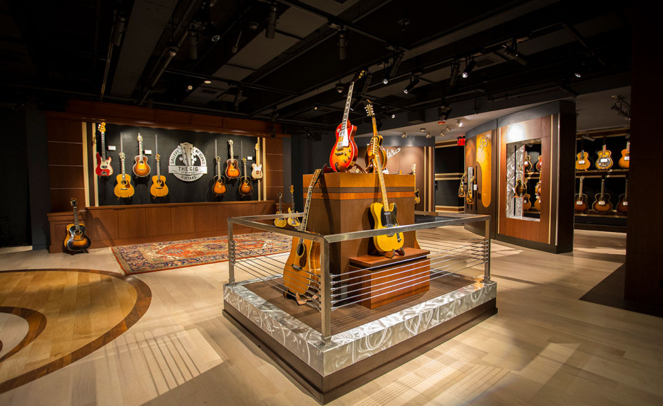 Belmont University Gallery of Iconic Guitars