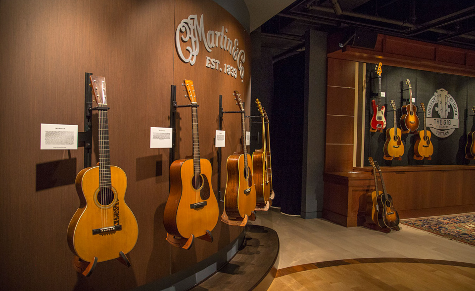 Belmont University Gallery of Iconic Guitars