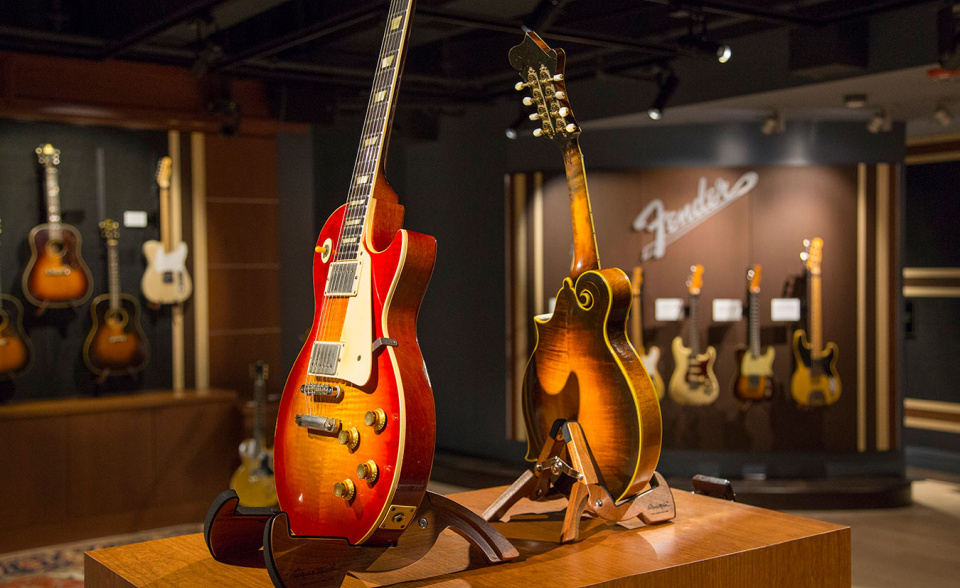 Belmont University Gallery of Iconic Guitars