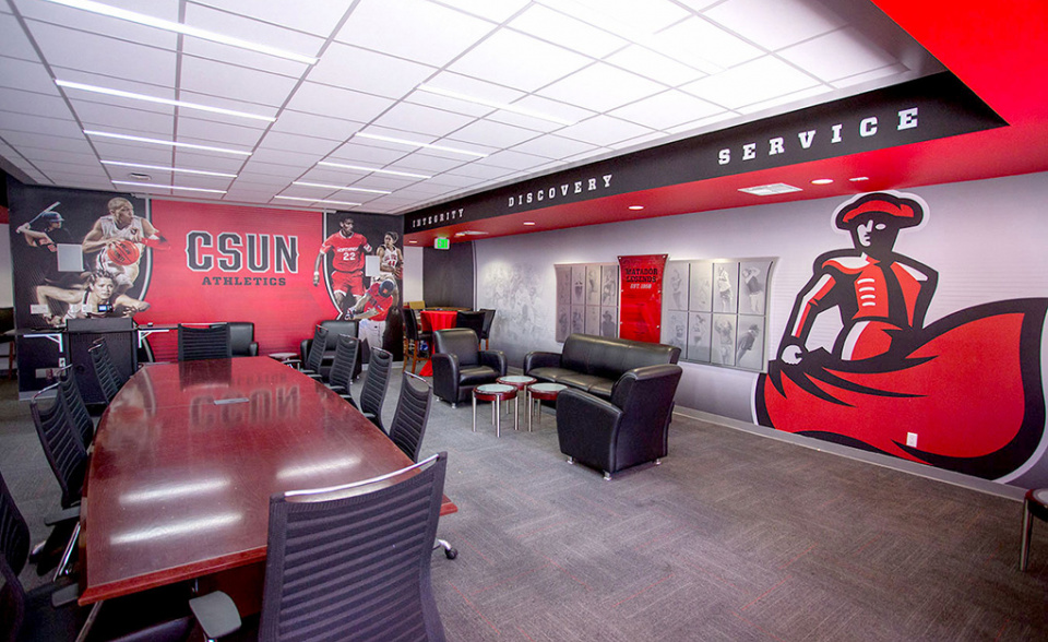 California State University at Northridge Athletics Conference Room