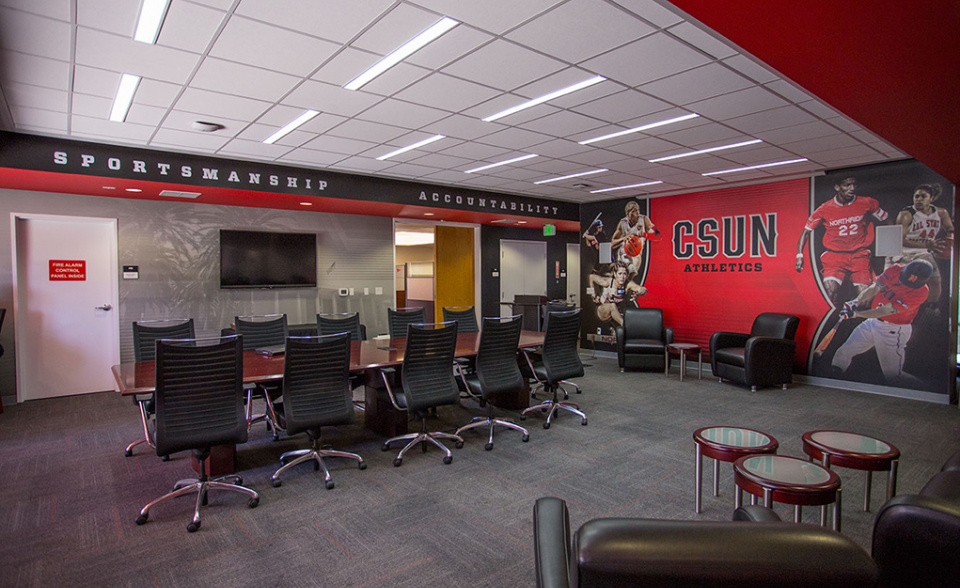 California State University at Northridge Athletics Conference Room