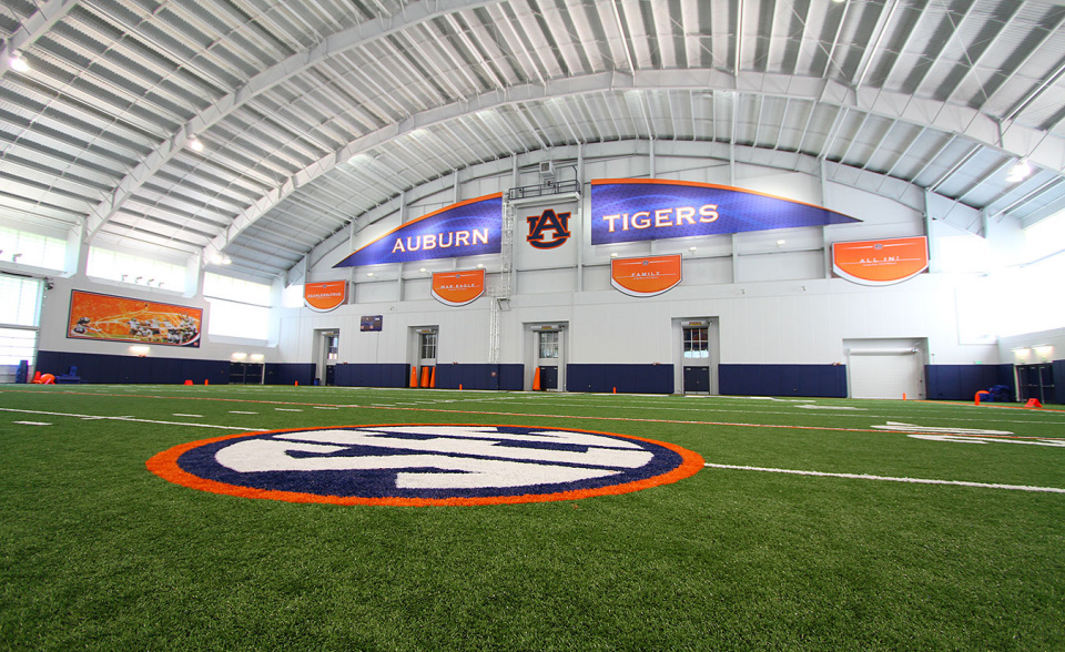 Auburn University Football Indoor Practice Facility