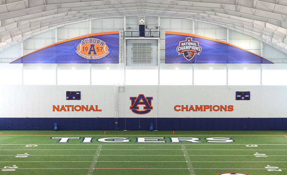 Auburn University Football Indoor Practice Facility