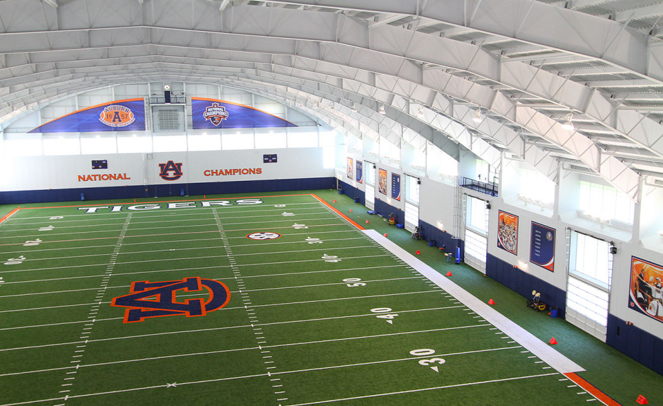 Auburn University Football Indoor Practice Facility