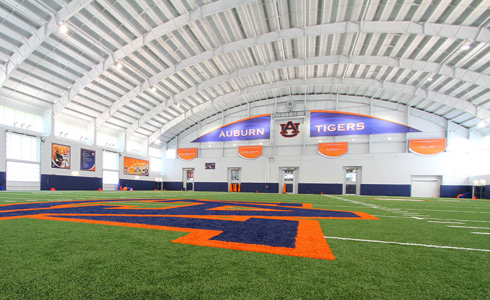 Auburn University Football Indoor Practice Facility