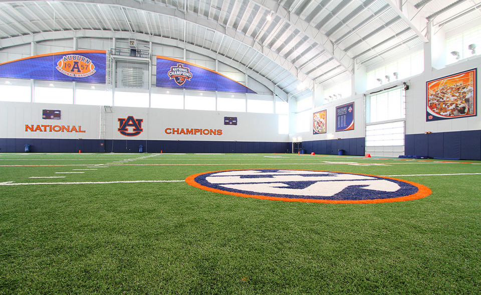 Auburn University Football Indoor Practice Facility