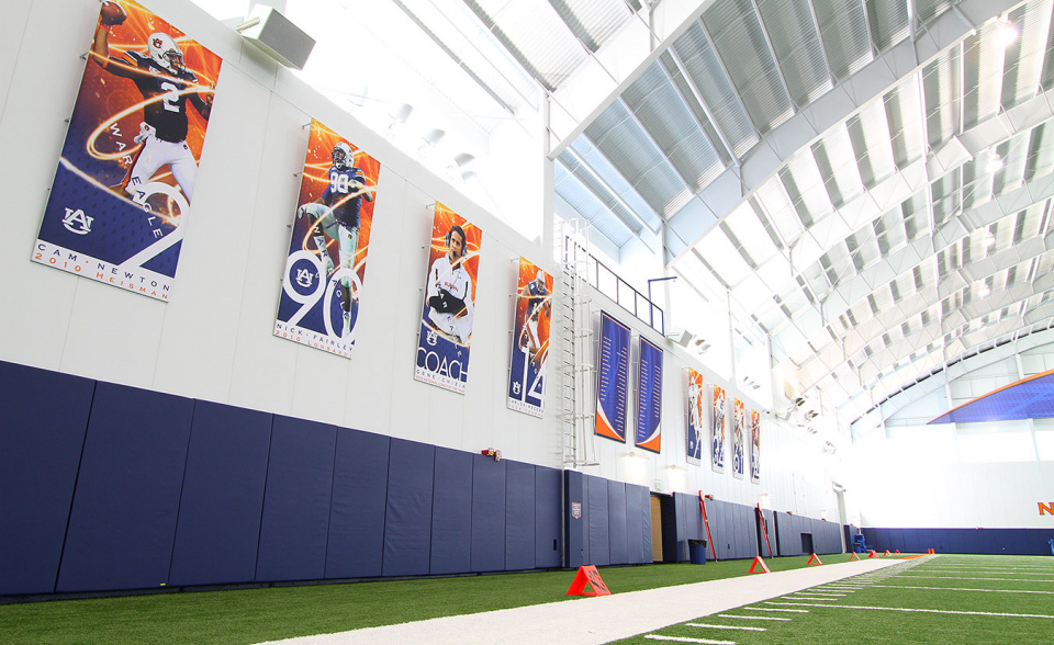 Auburn University Football Indoor Practice Facility