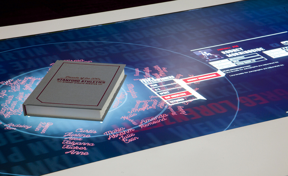 Book-Activated Interactive Table