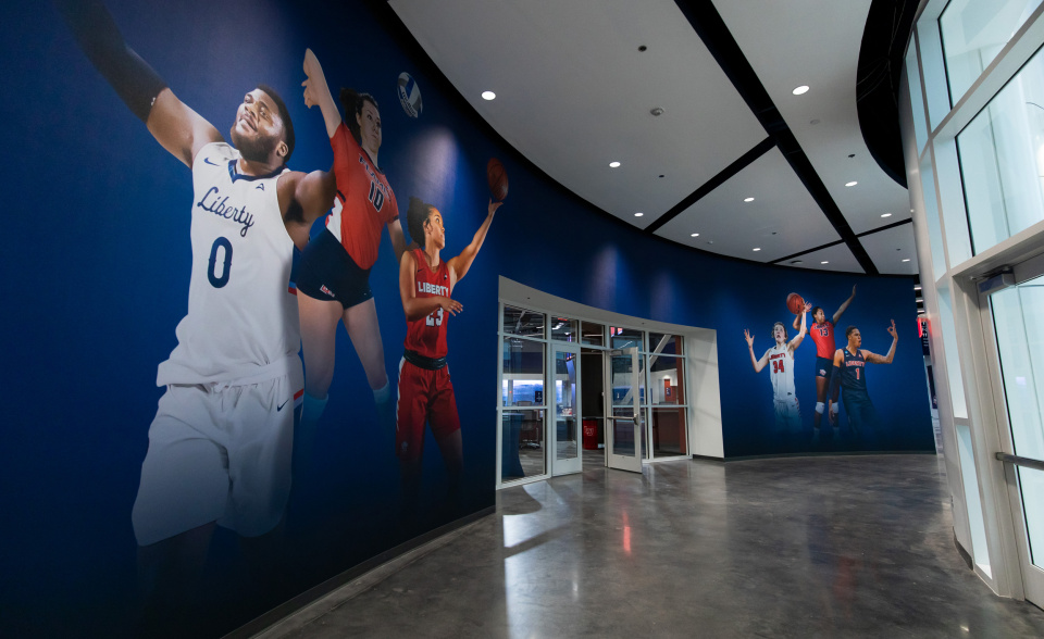 Flames Basketball and Volleyball