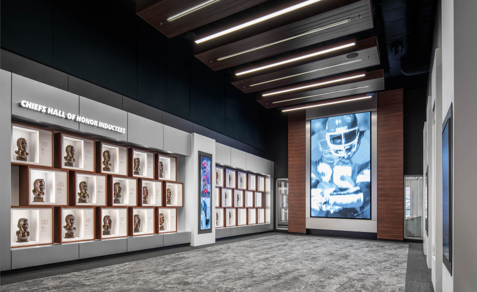 Hall of Honor at Arrowhead Stadium