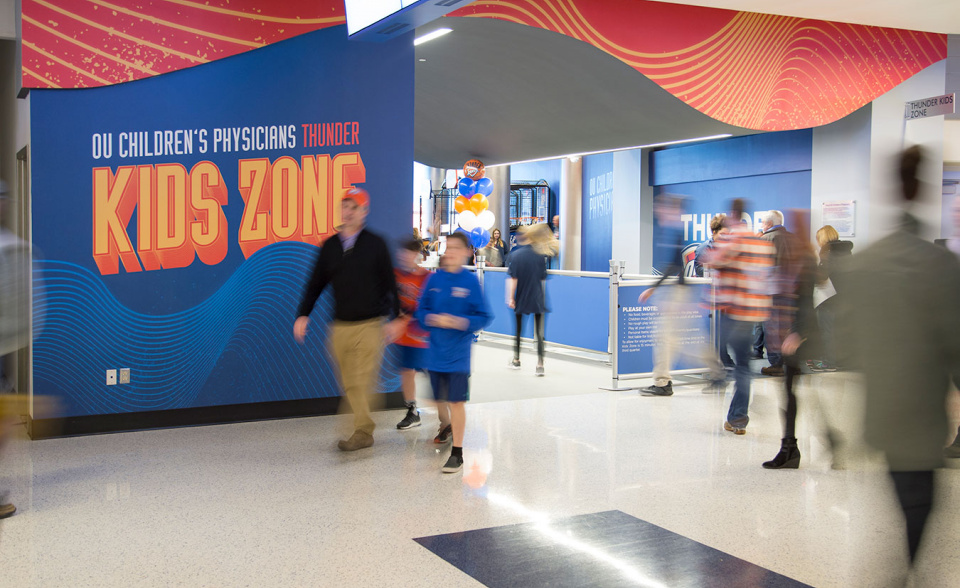 OKC Thunder Kids Zone