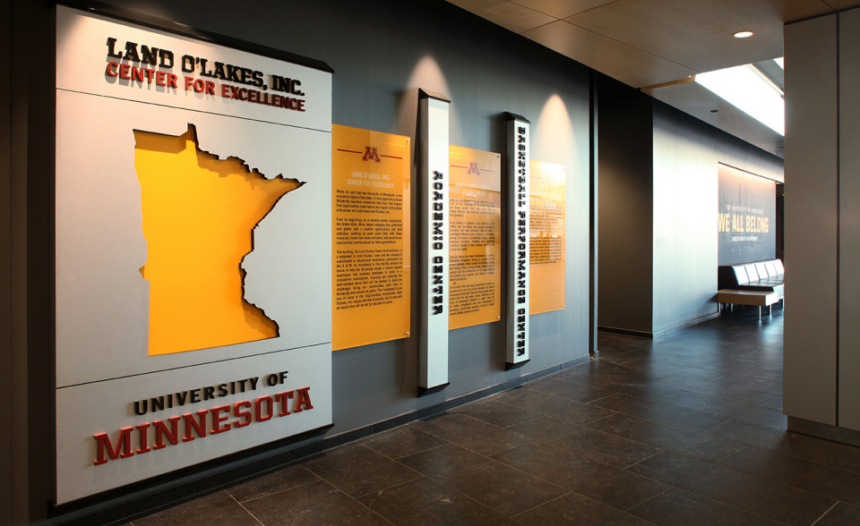 Land of Lakes Center History Display