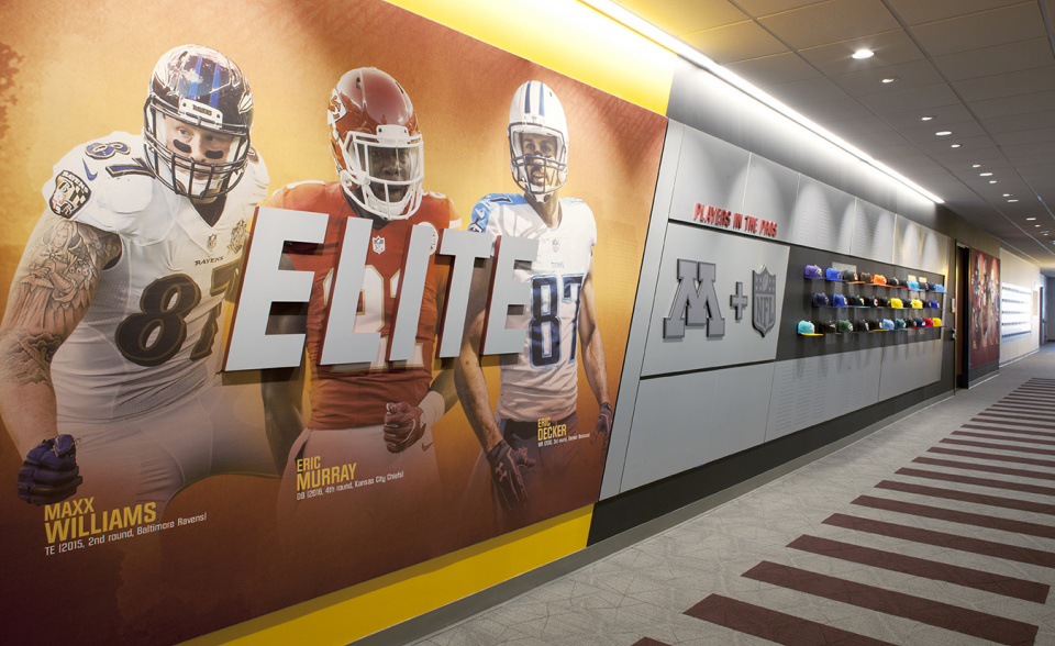 Players in the NFL Display