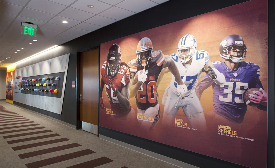 Players in the NFL Display