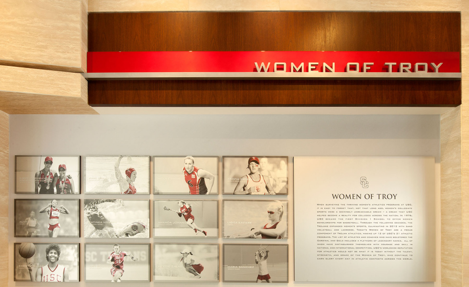 ``Women of Troy`` Display