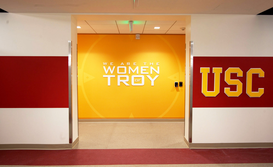 Womens' Locker Room Entrance