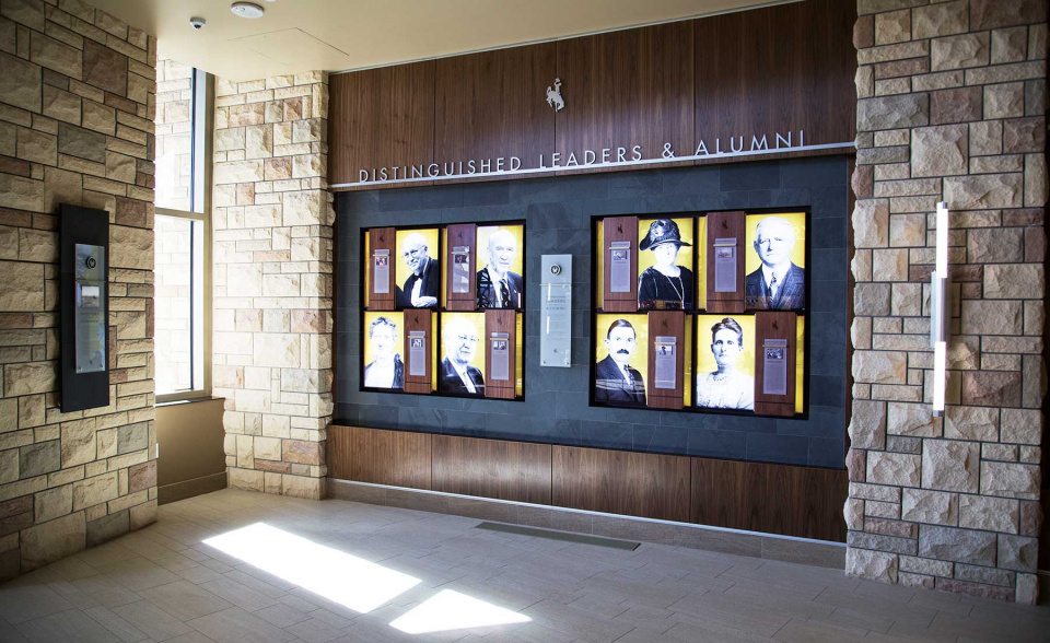 Leaders and Alumni display