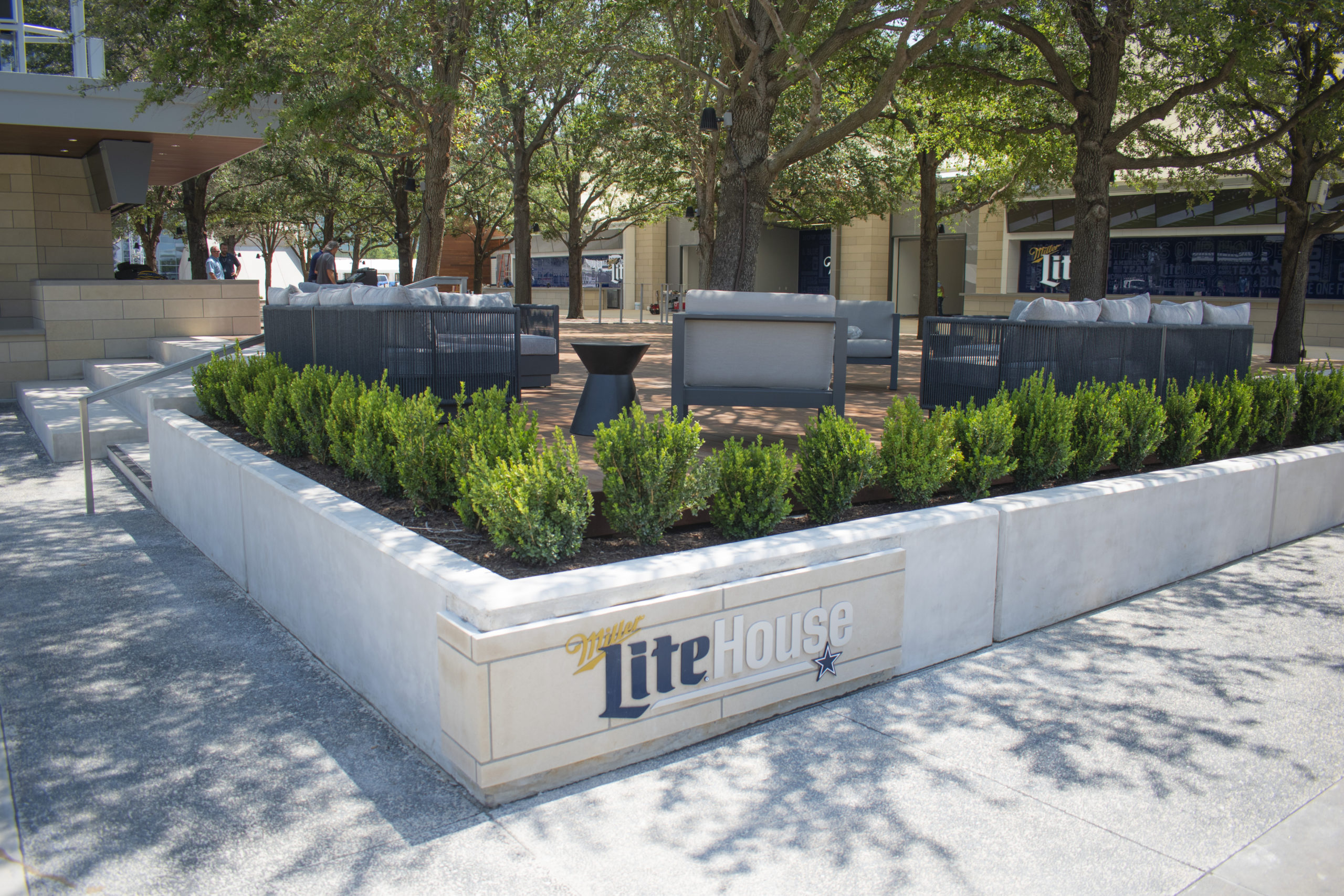 Miller Lite House at AT&T Stadium (Photo Credit Manhattan Construction)