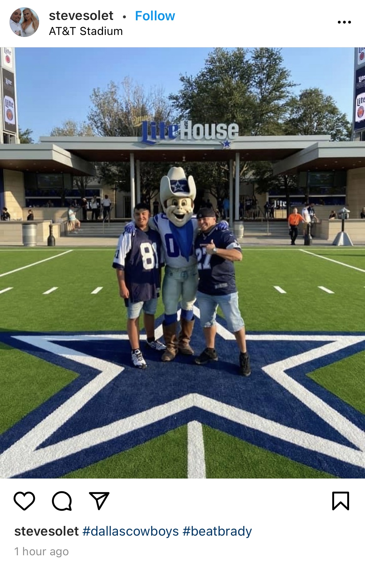 Miller Lite House at AT&T Stadium