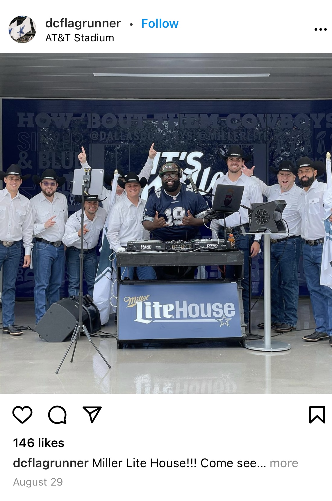 Miller Lite House at AT&T Stadium