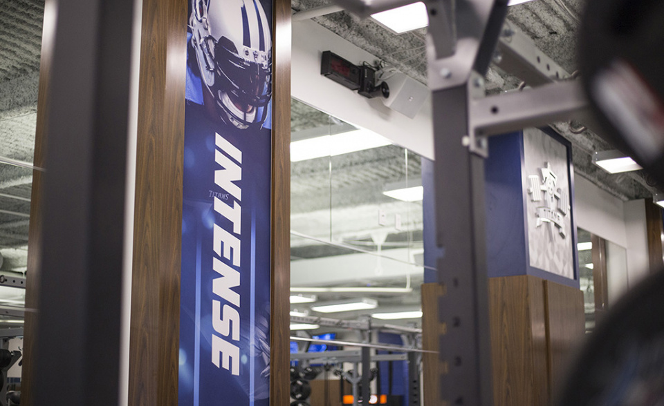 Tennessee Titans Weight Room