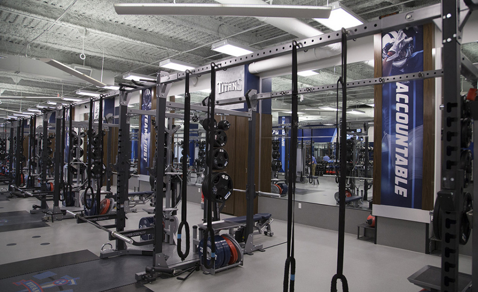 Tennessee Titans Weight Room