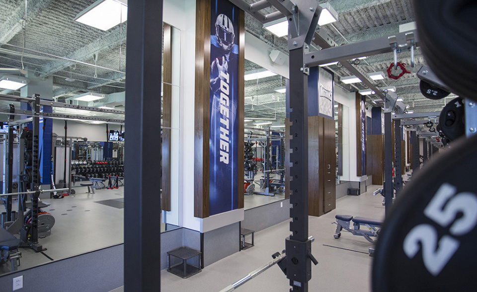 Tennessee Titans Weight Room