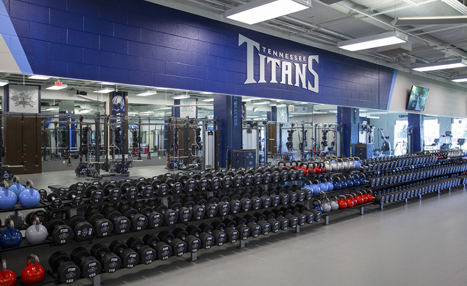 Tennessee Titans Weight Room