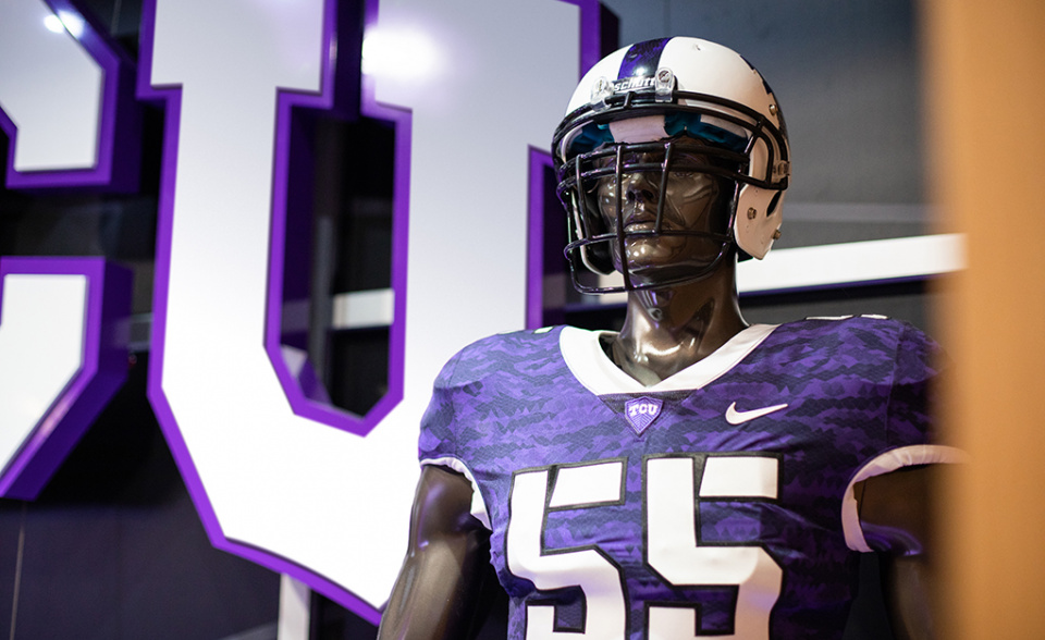 TCU Football Locker Room