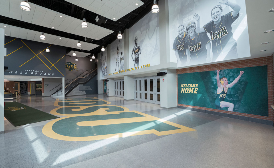 Sanford Health Athletic Complex Entryway