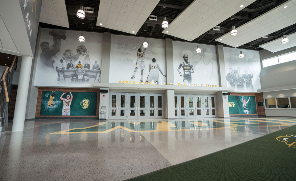 Sanford Health Athletic Complex Entryway