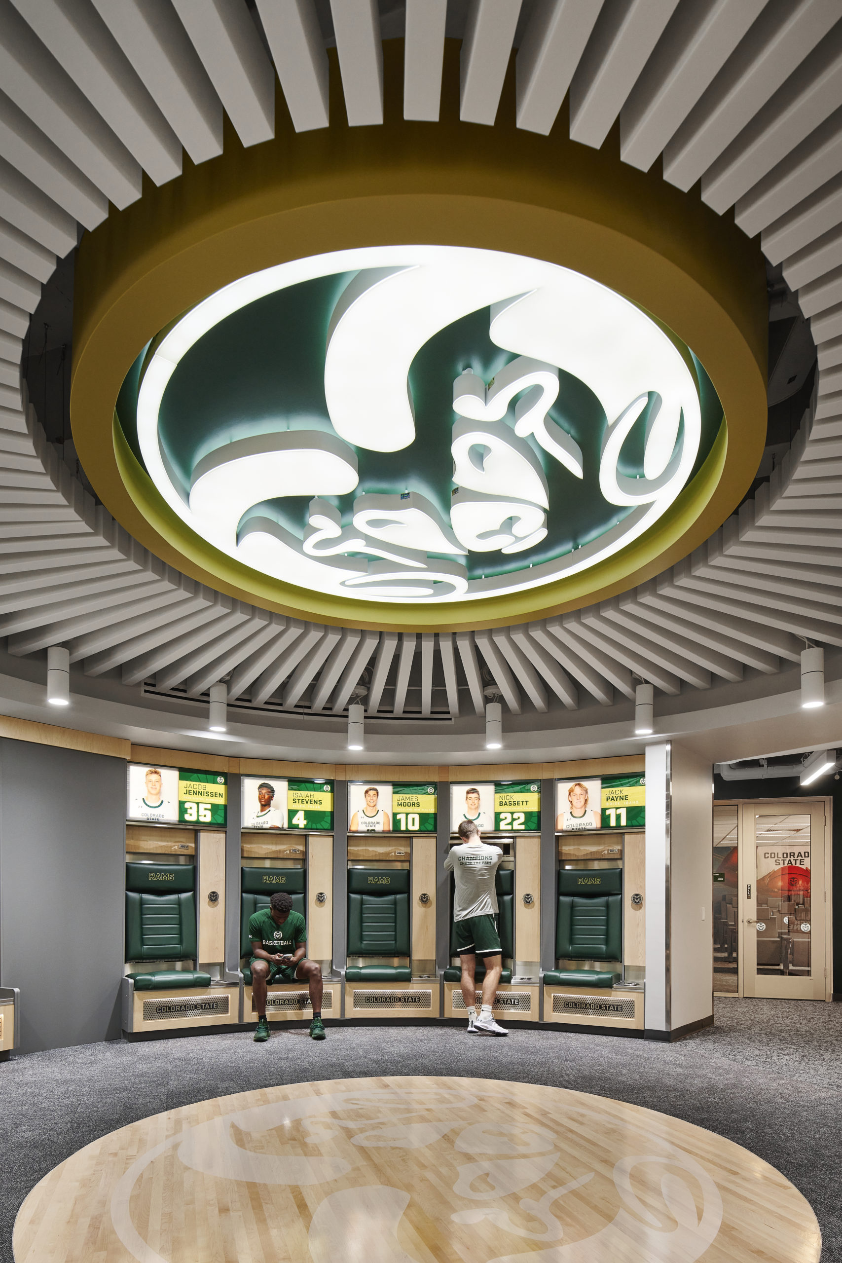 Men's Basketball Locker Room