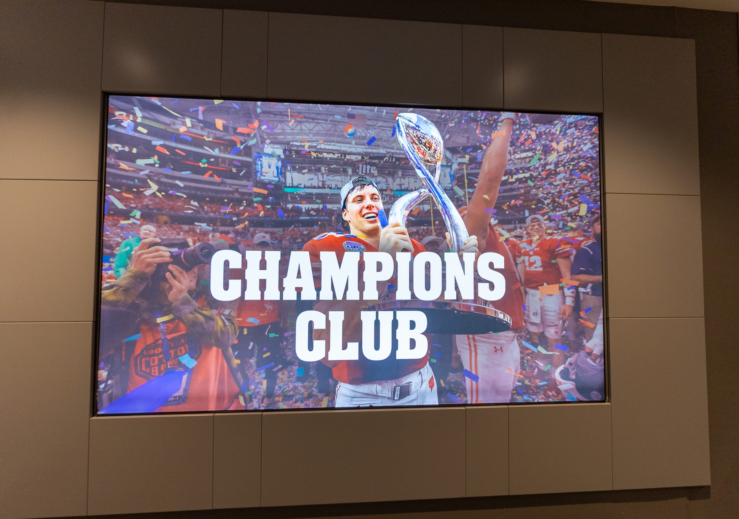 Champions Club at Camp Randall Stadium