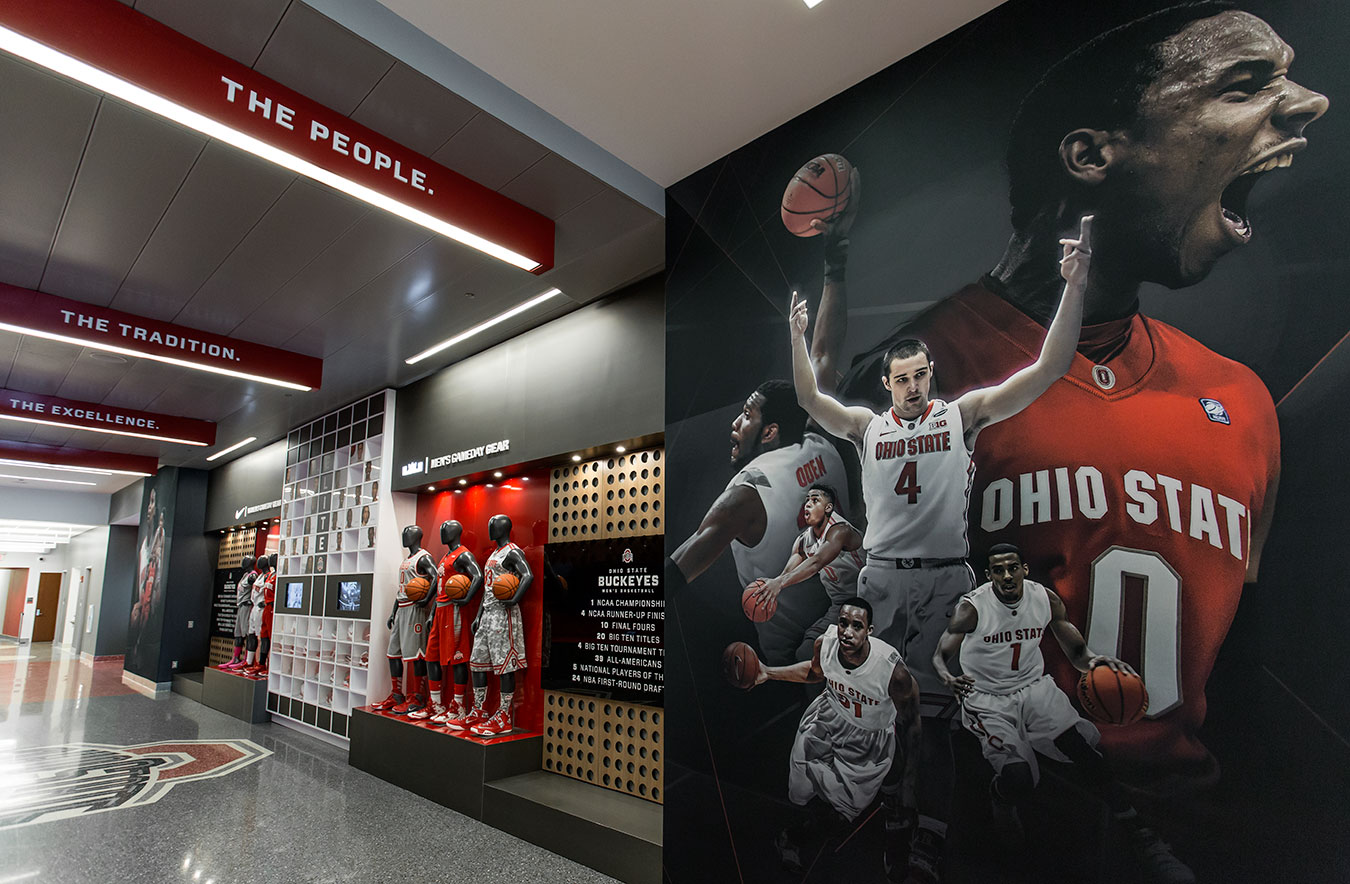 Nike/Lebron James Gear Wall