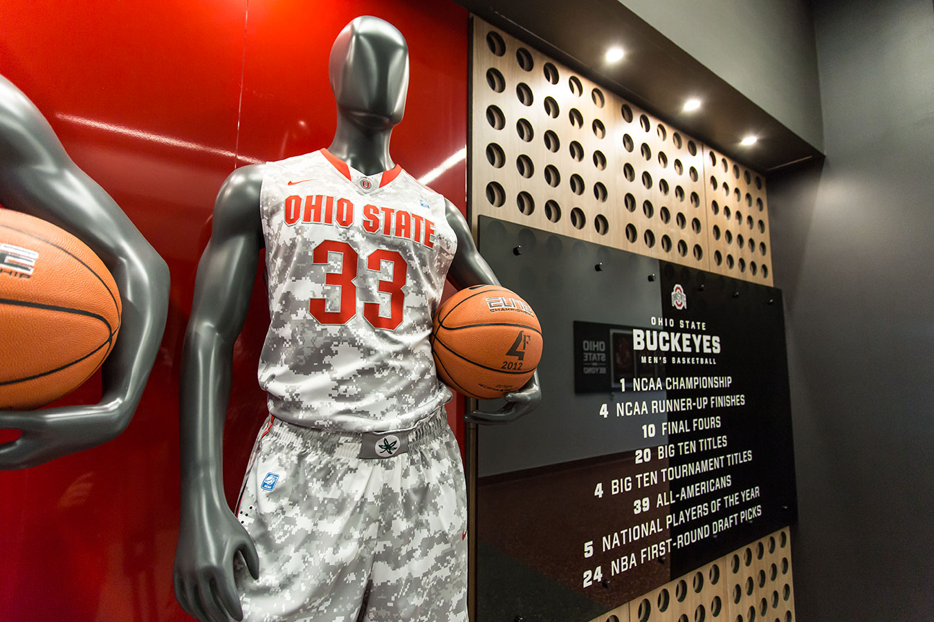 Nike/Lebron James Gear Wall Display