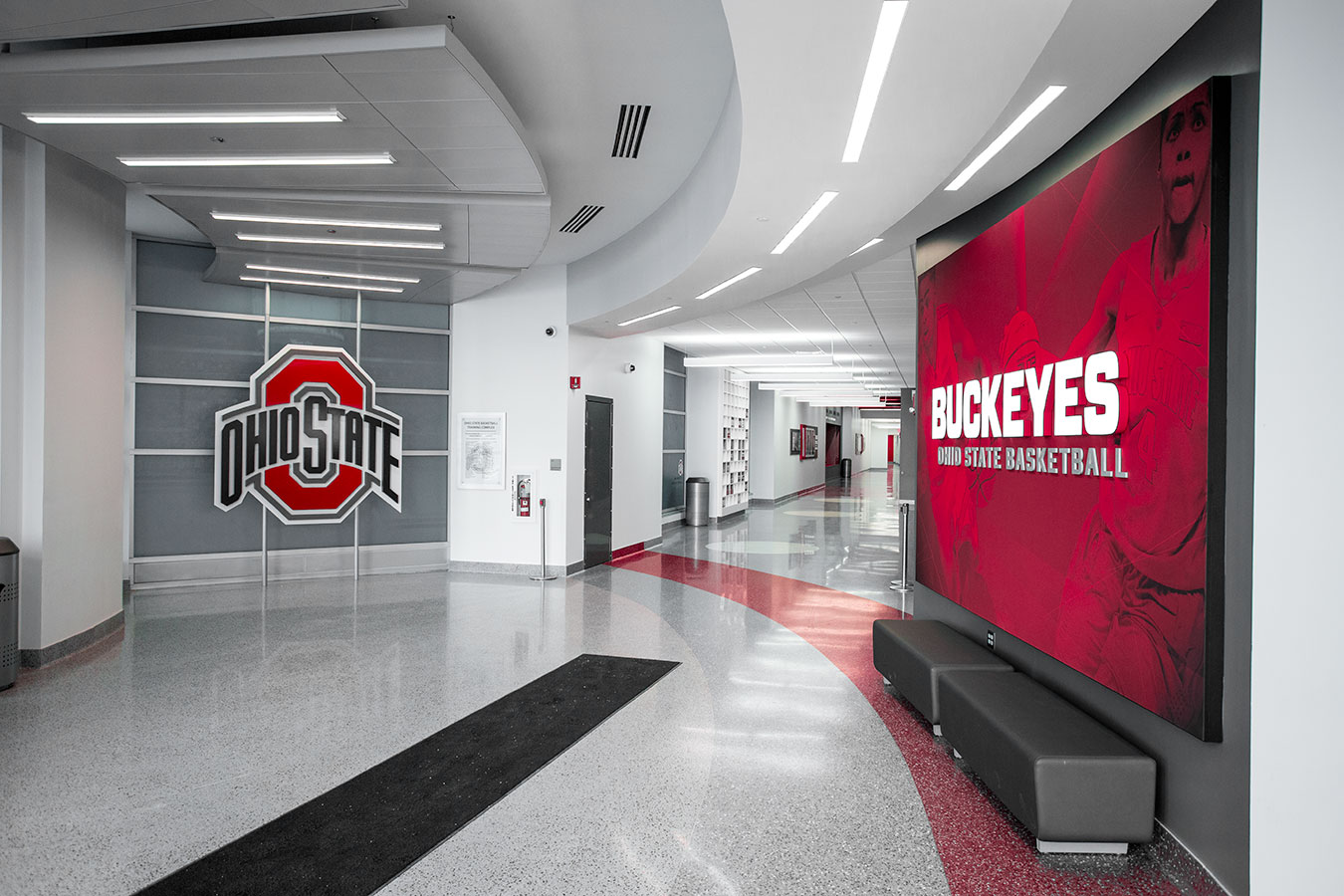 Men's and Women's Basketball Lobby