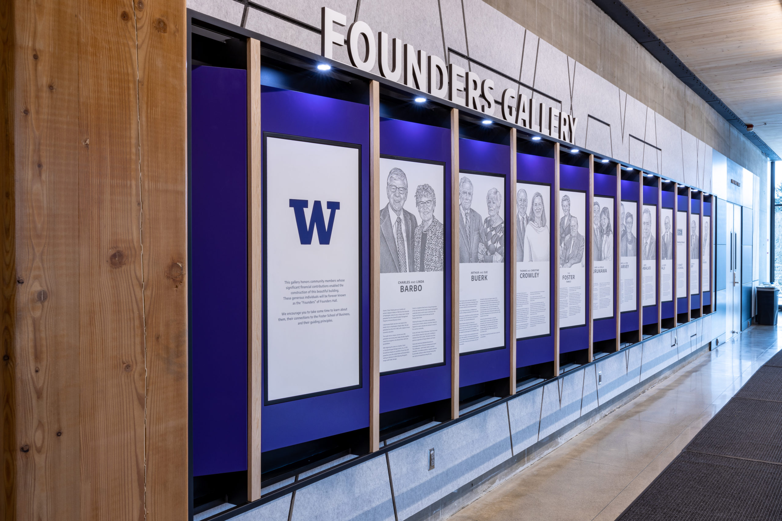 Foster, Founder's Hall, UWUniversity of Washington Foster School of Business