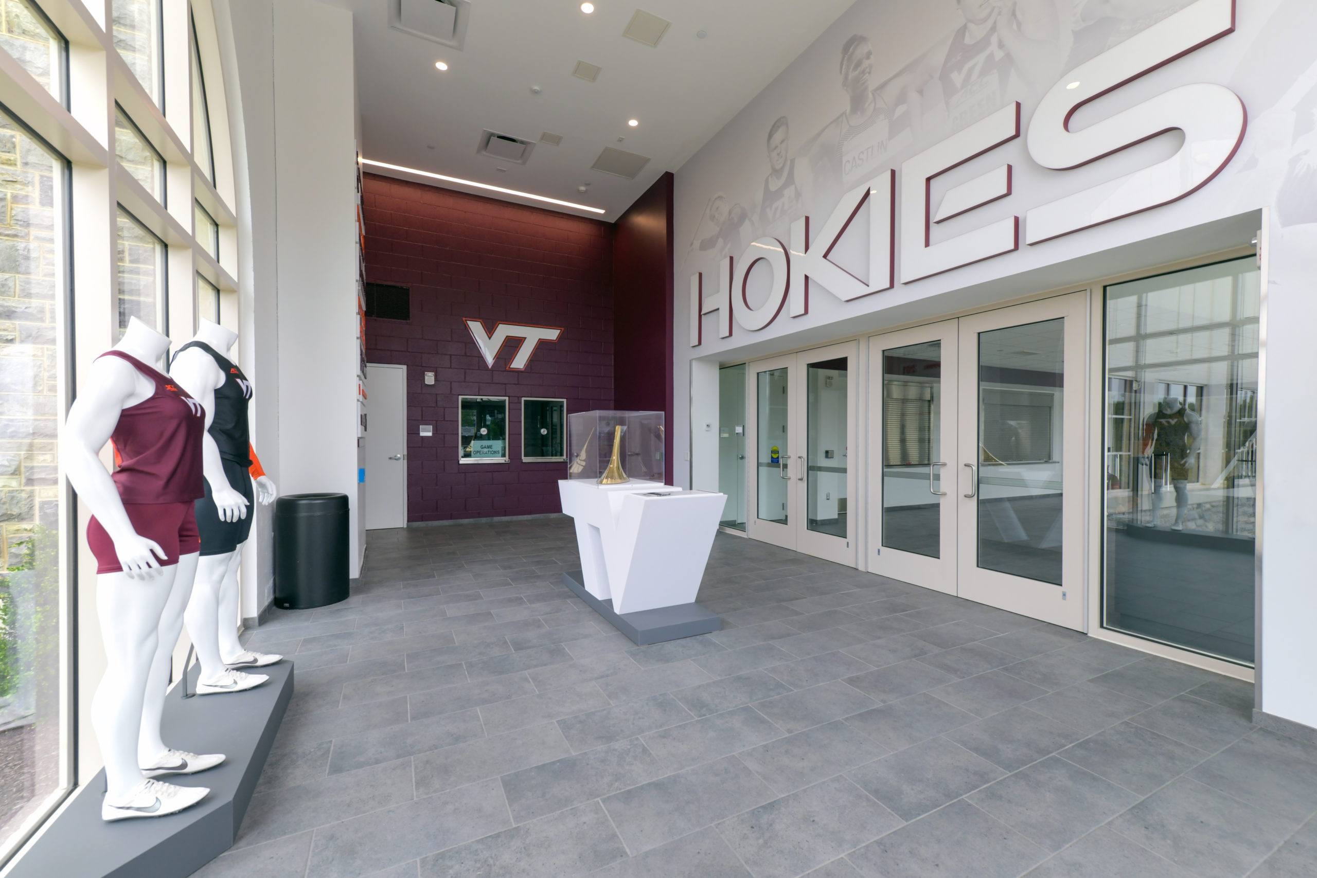 Rector Fieldhouse Lobby