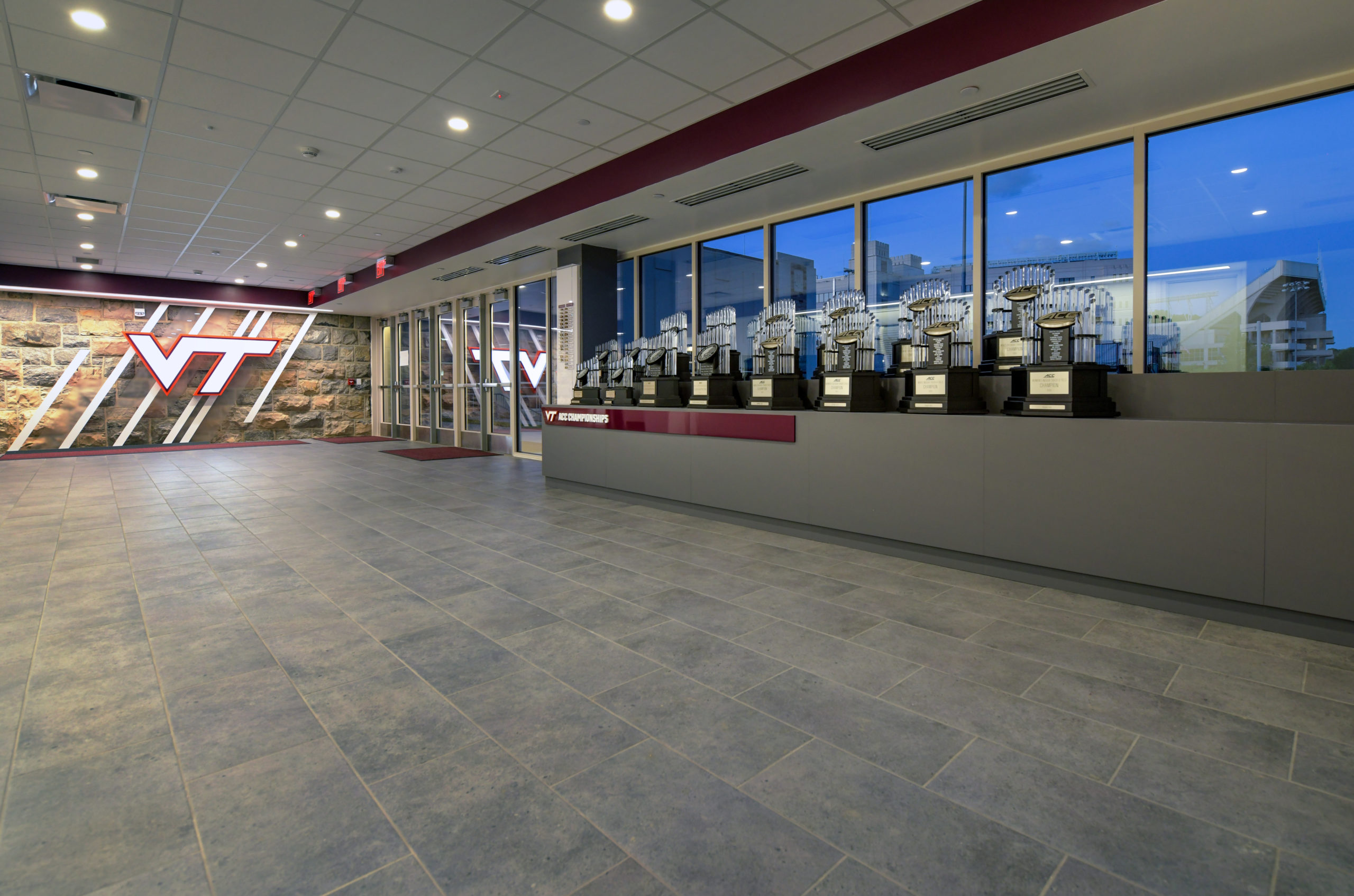 Rector Fieldhouse Lobby