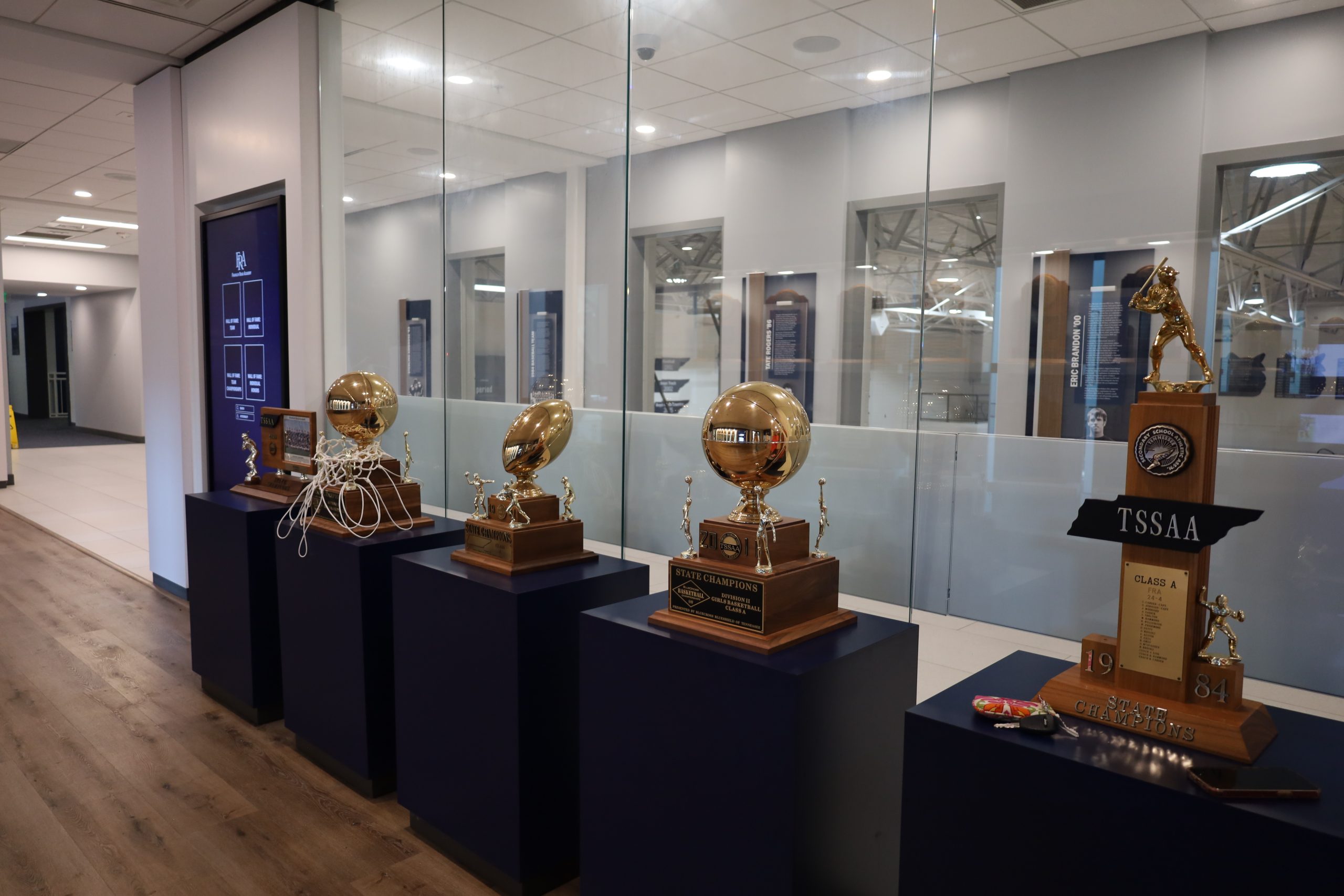 State Championship Trophy Displays