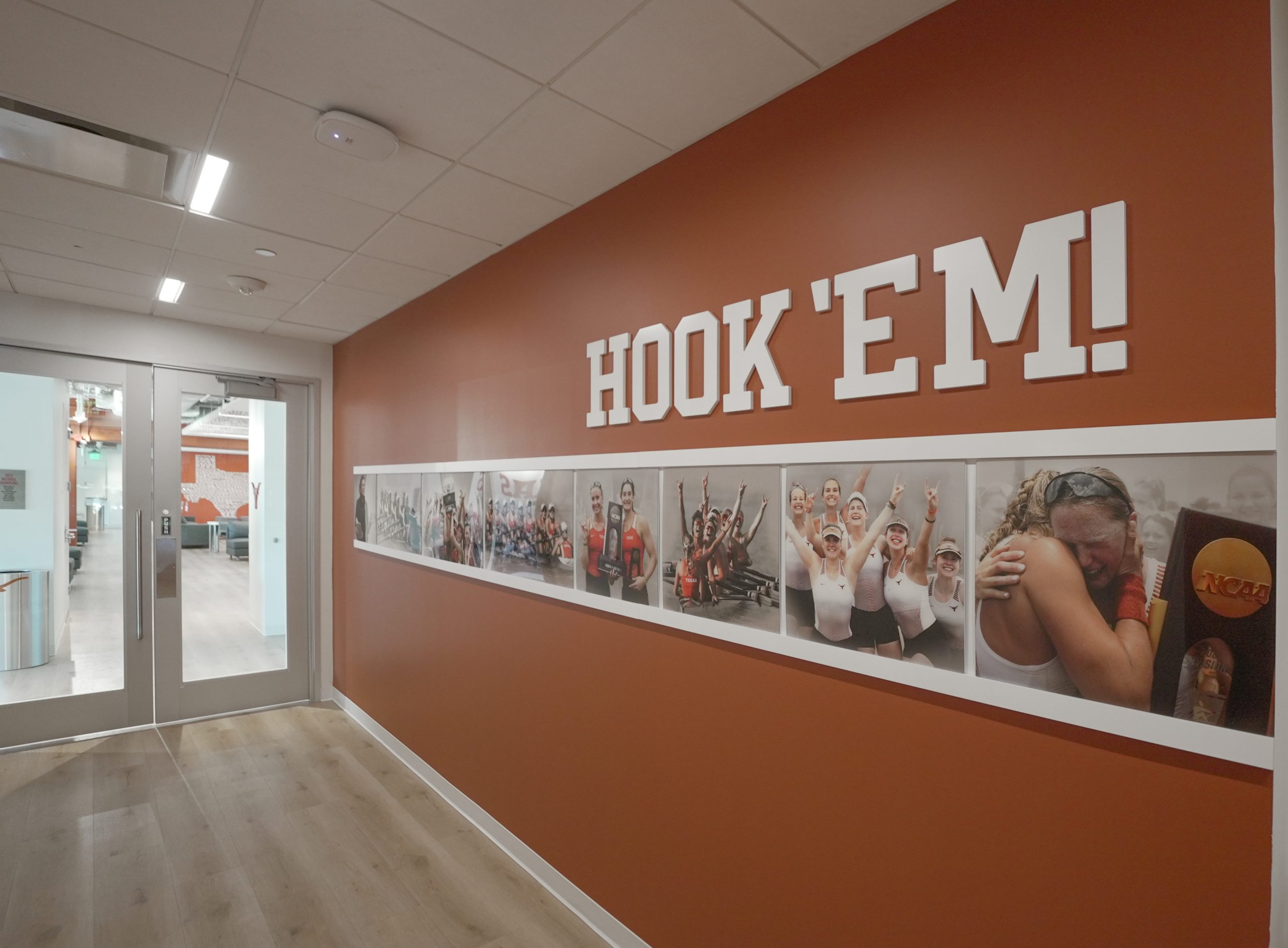 Texas Rowing History Hallway