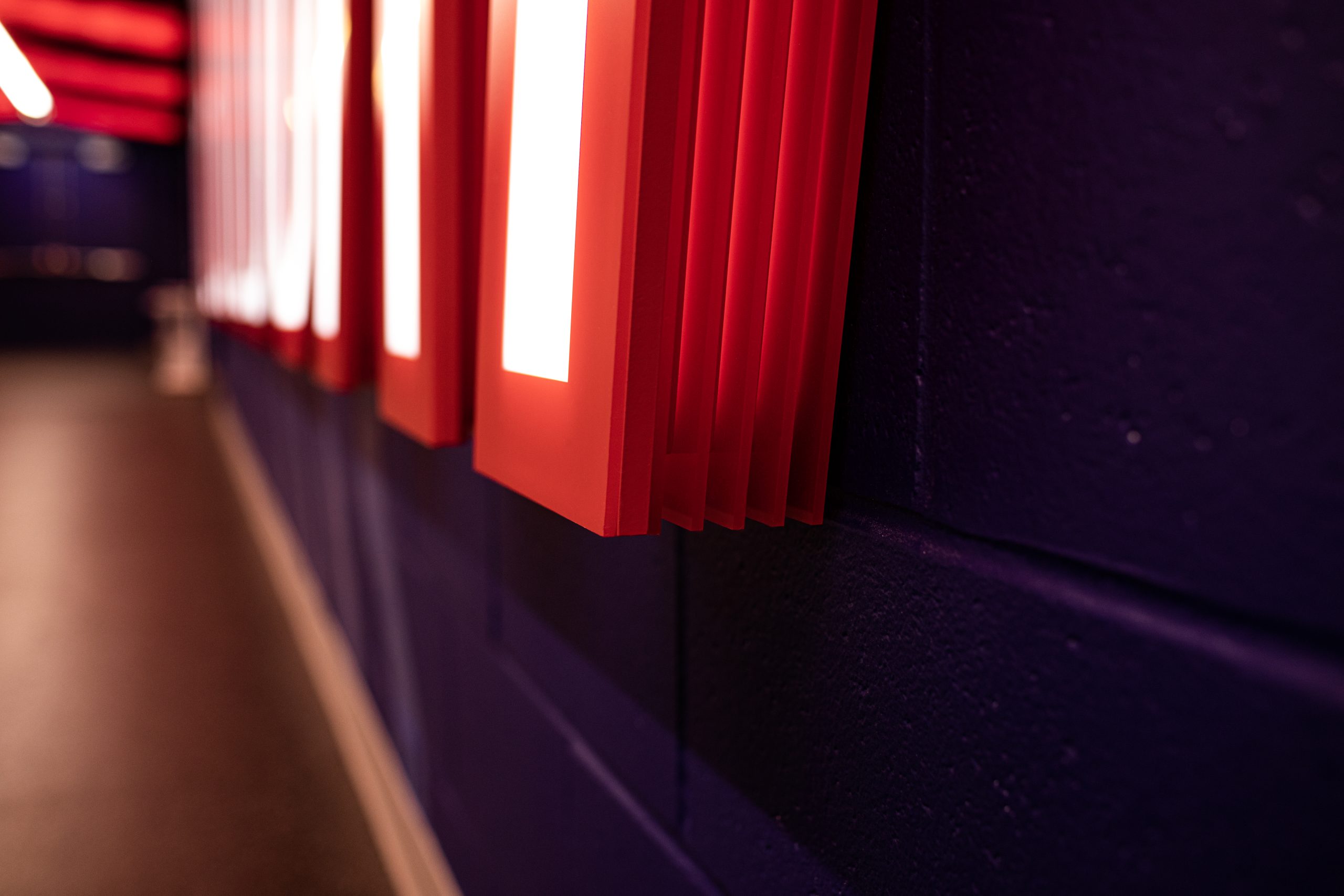 ``The Wildcat Way`` Illuminated Wall Display