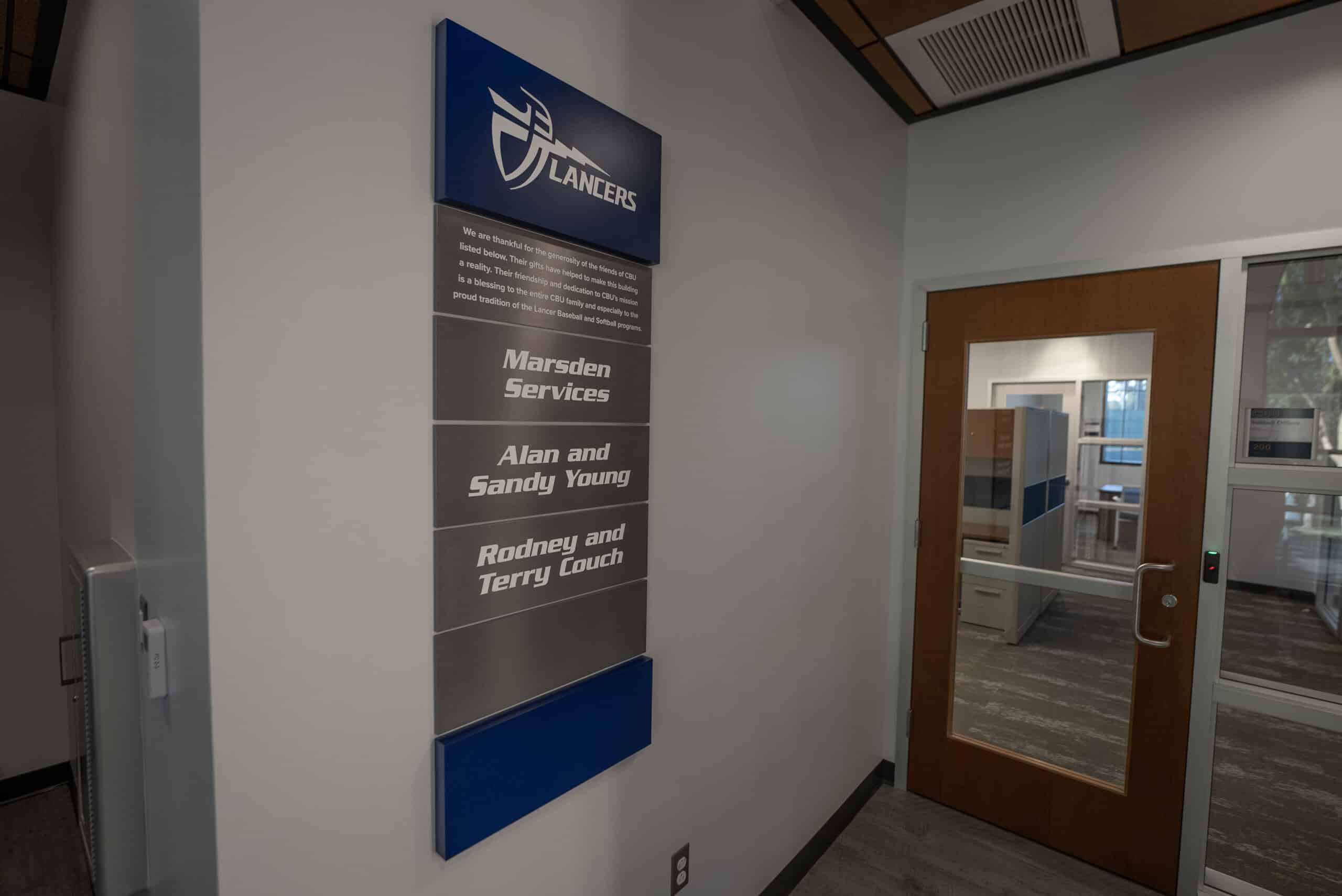 Donor Recognition Display