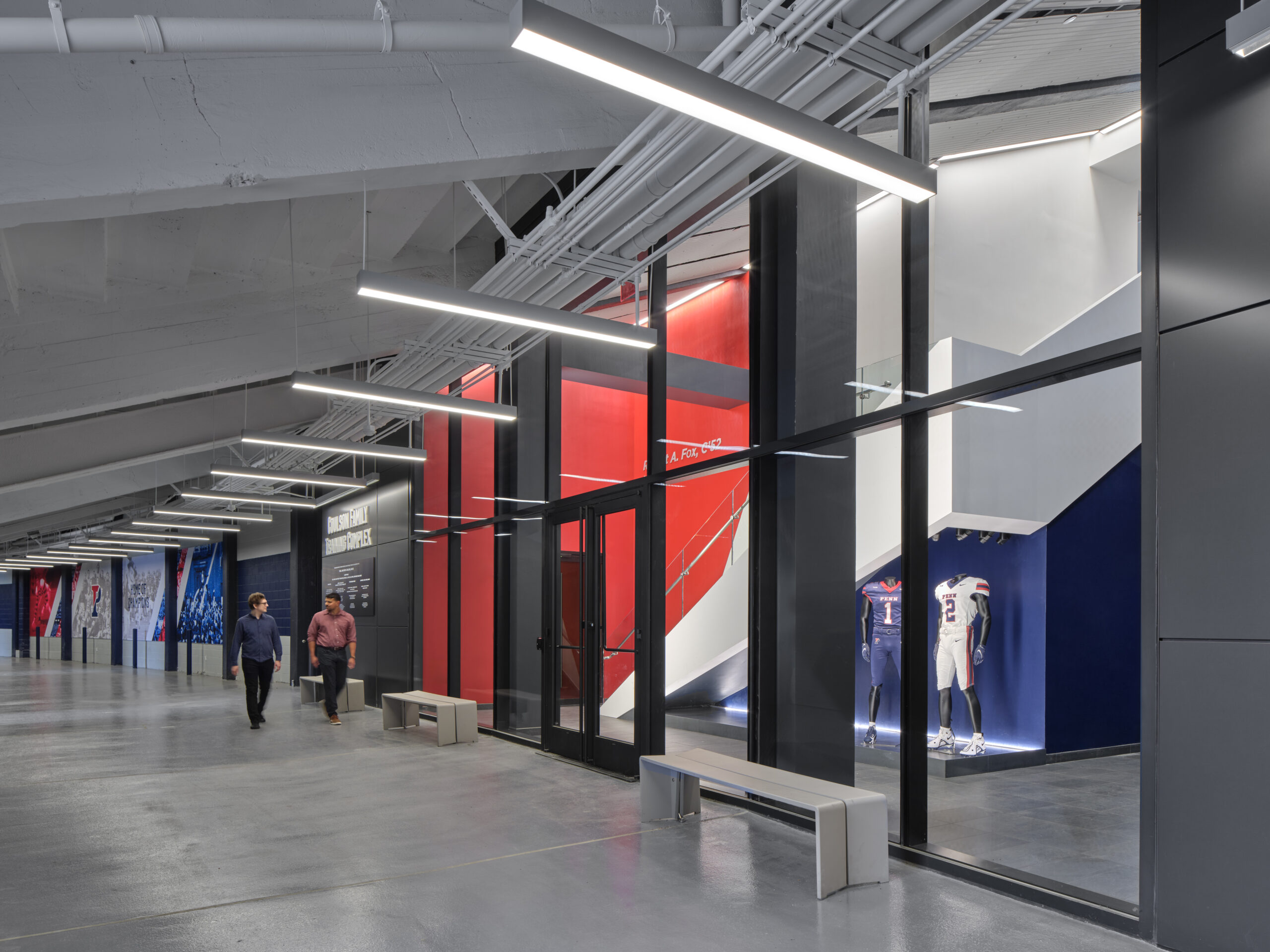 Penn Football Entrance