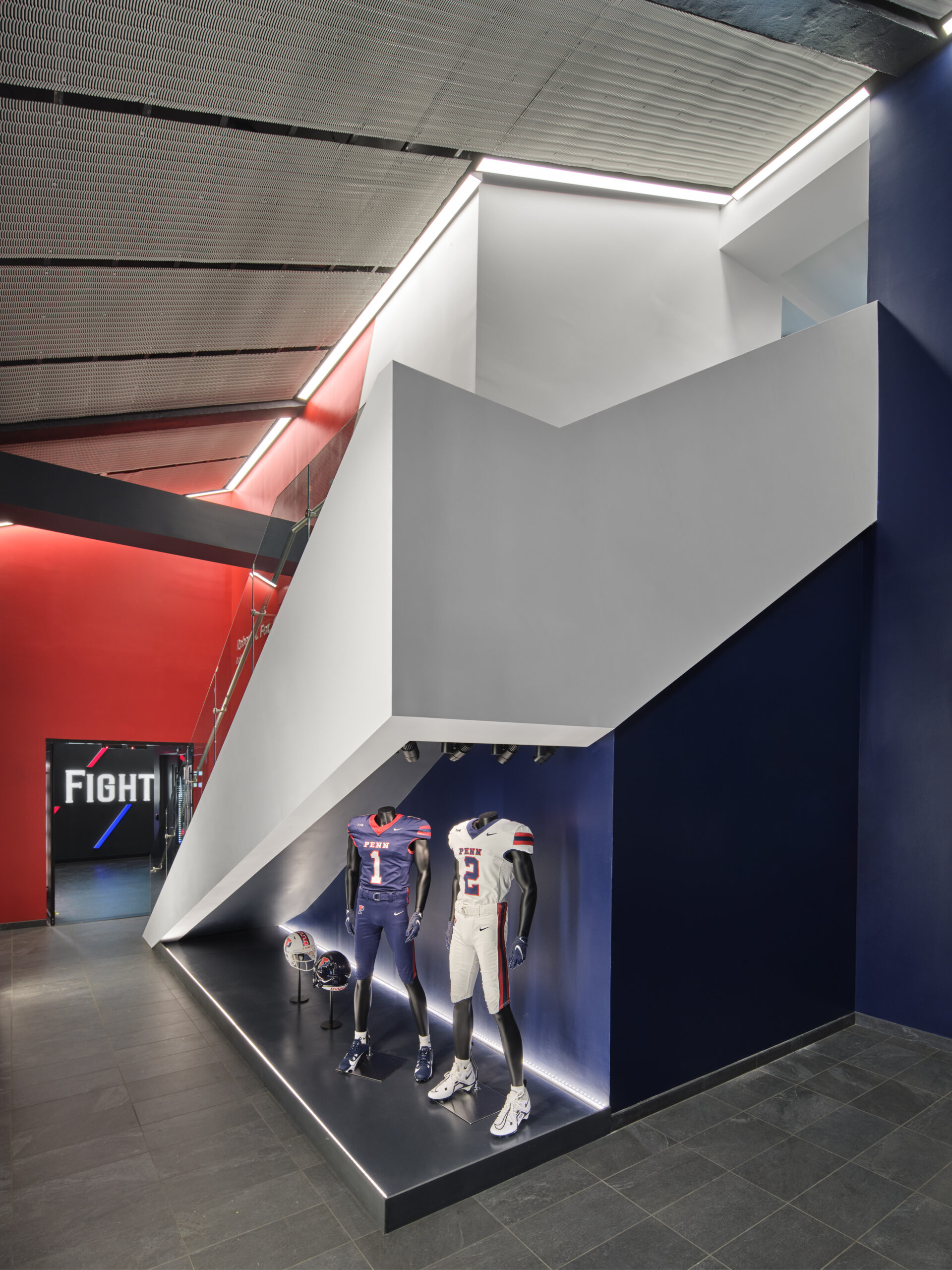 Team Entrance with Uniform Display