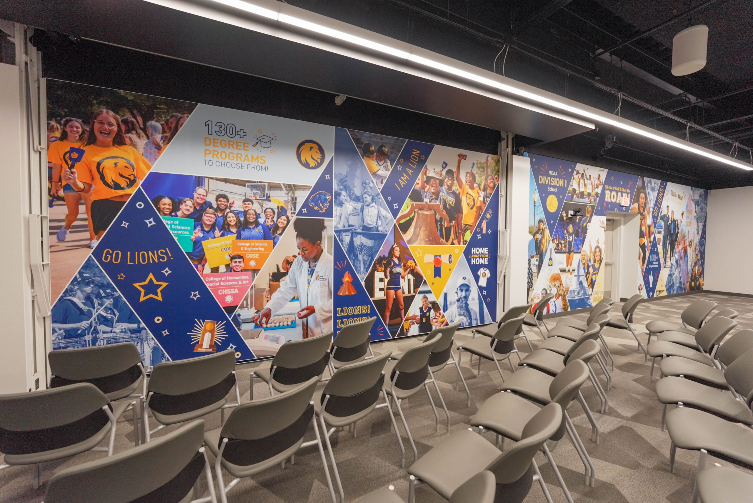 Welcome Center Wall Graphic
