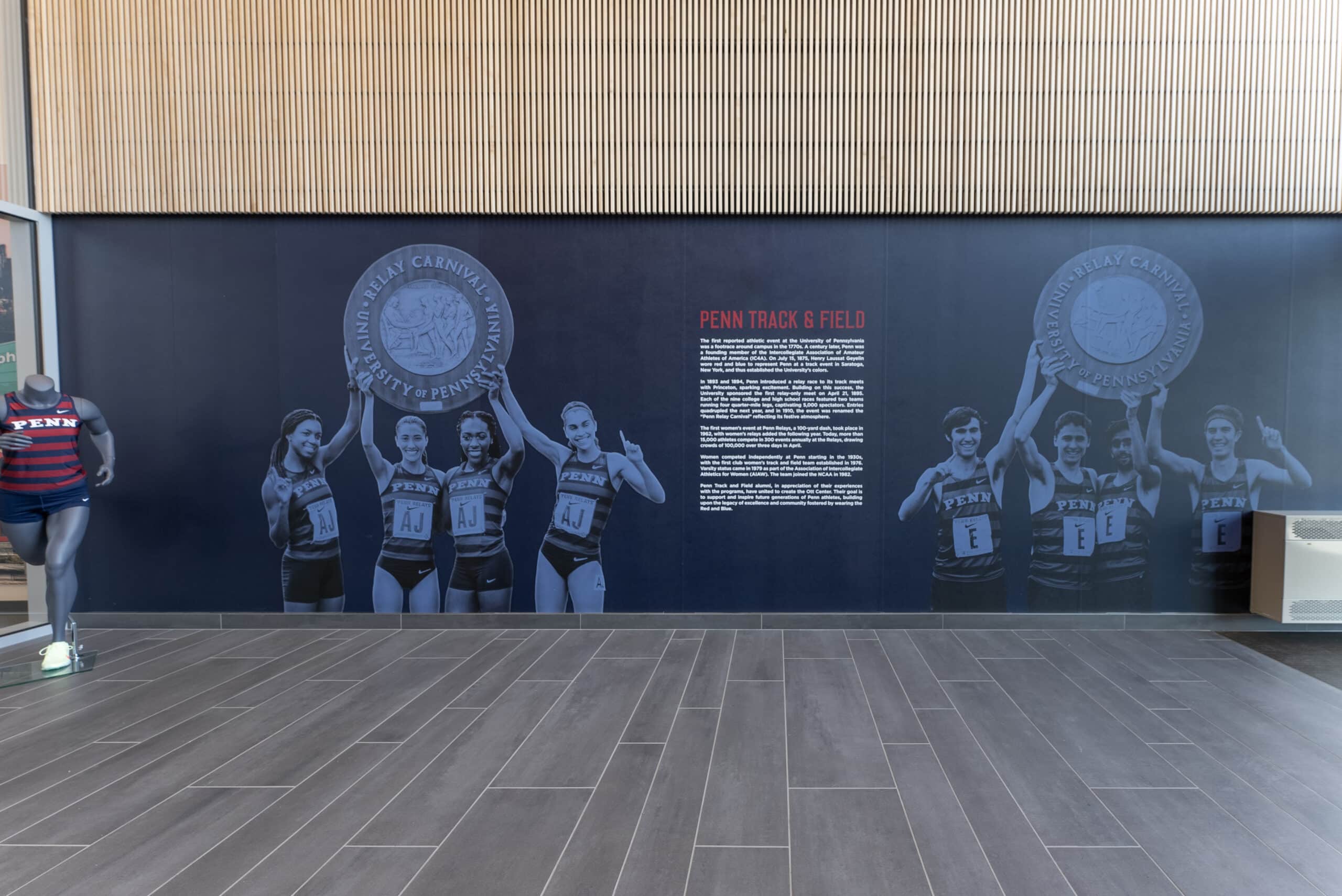 Penn Relay Display and Storytelling